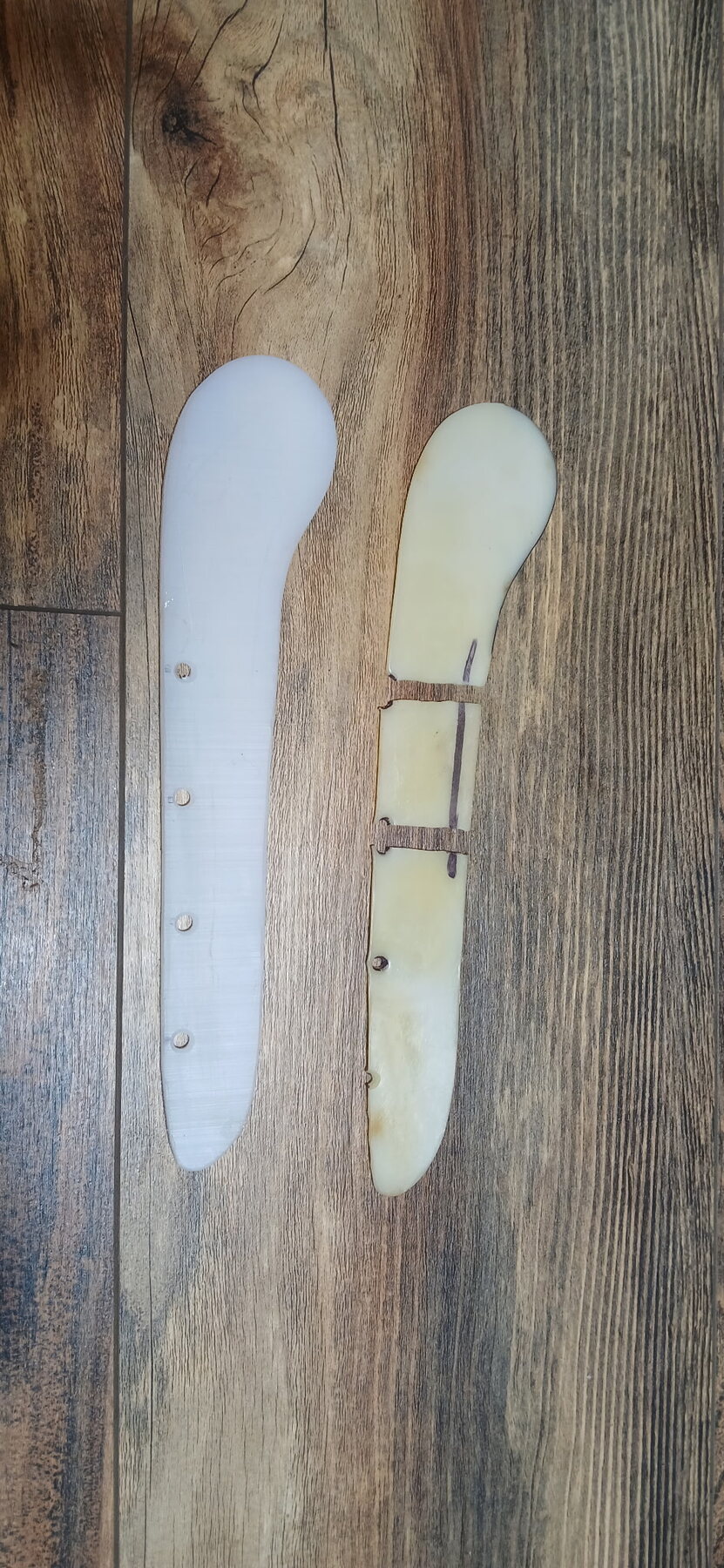 Rawlings RBG softball glove during restoration